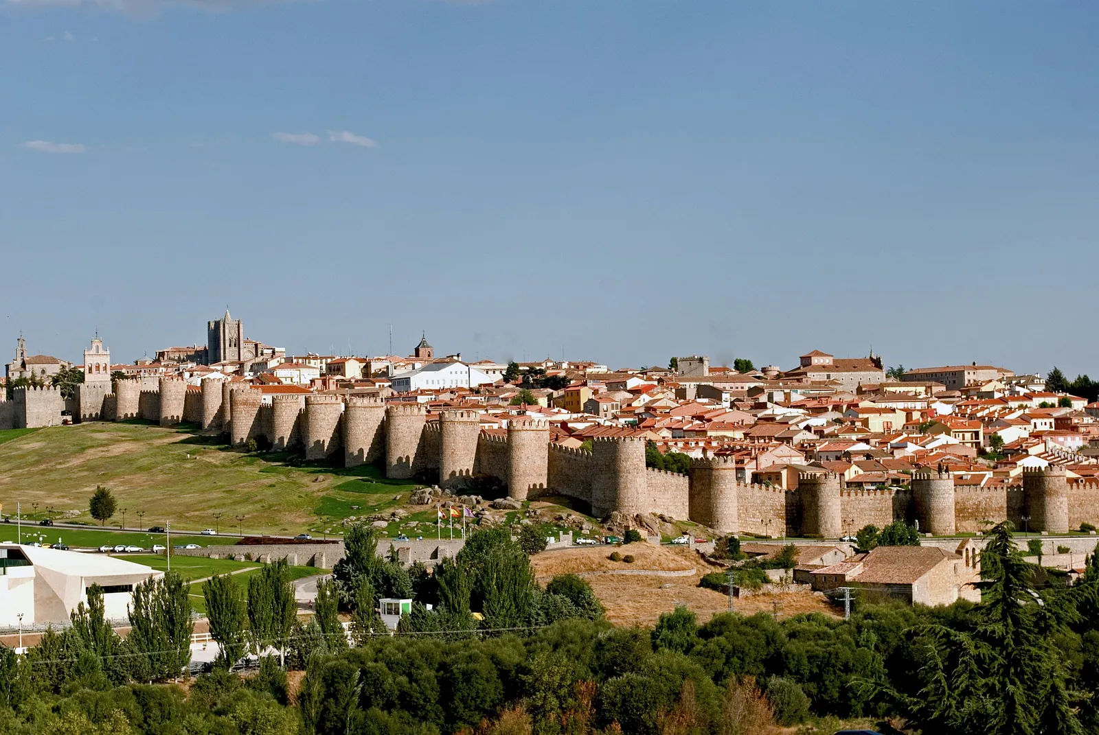 Da Madrid a Avila in pullman privato