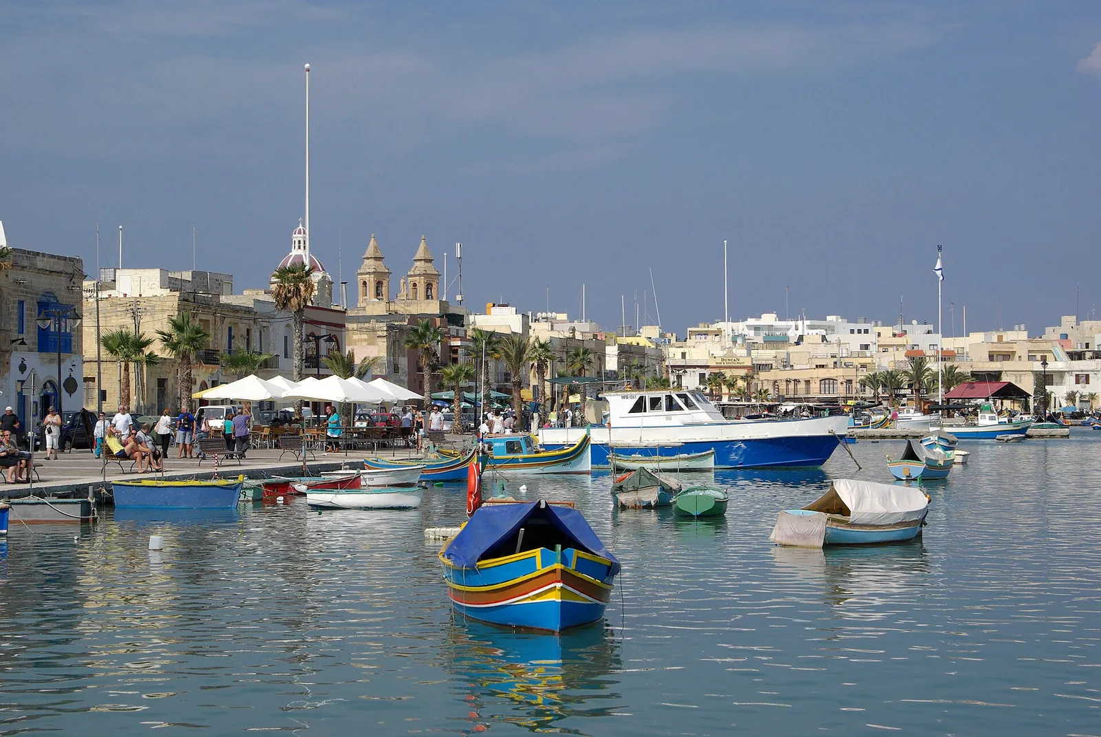 Da La Valletta a Marsaxlokk in pullman privato