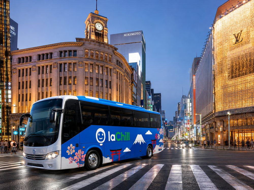 Reisebus mieten in Tokio
